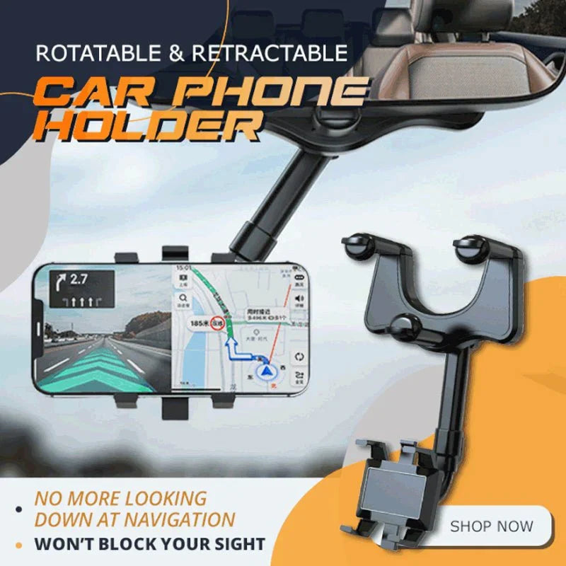 Beasybeas™ DriveEase Mirror Phone Cradle