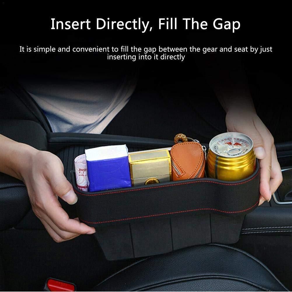 Automobiles Car Seat Gap Filler Organizer, Multifunctional Car Seat Organizer (PU Leather)