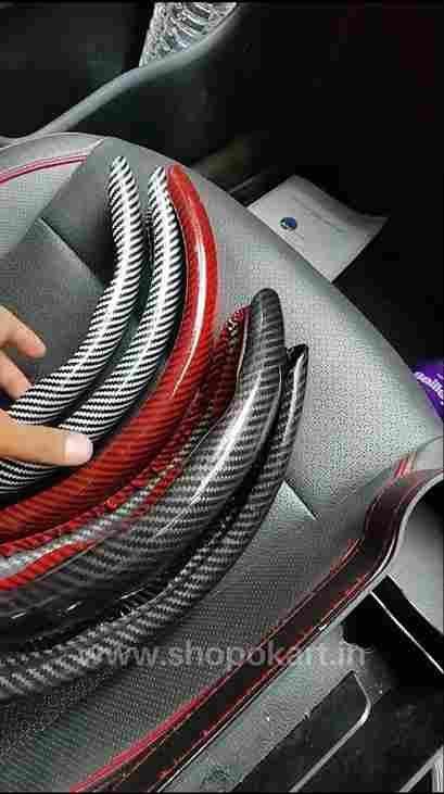 New Carbon Fiber Anti Slip Car Steering Cover