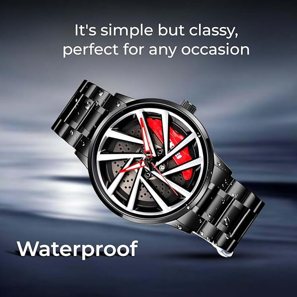 Stereoscopic Car Wheel Watch